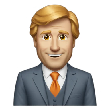 Willem alexander sticker