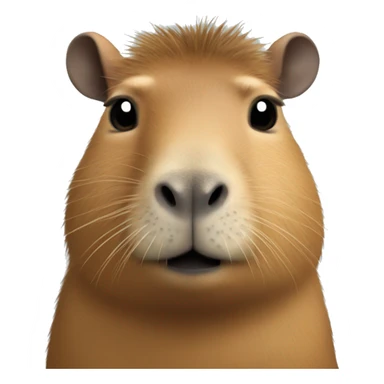 Capybara sticker