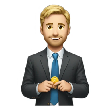 crypto trader big profit sticker