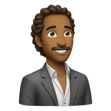 Quelqu'un qui rougis beaucoup beaucoup beaucoup  sticker