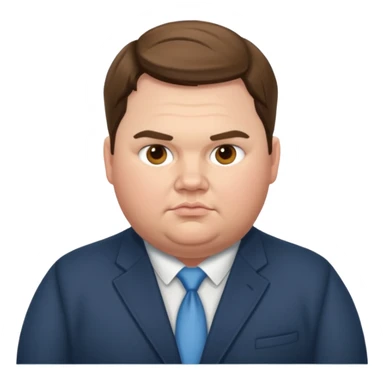 JD Vance but fat sticker