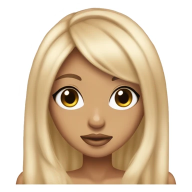 tan skinned hime gyaru  sticker