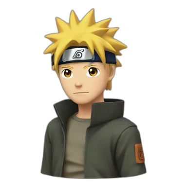 Naruto bor sticker