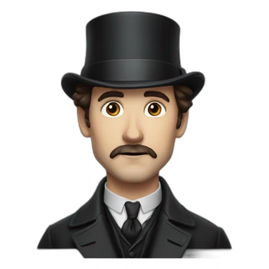 sherlok holmes RDJ sticker