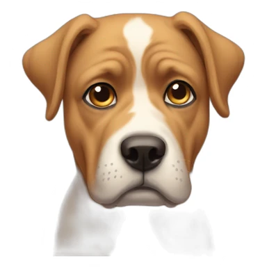 two sad dogs sticker