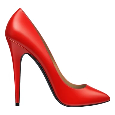 red high heels sticker