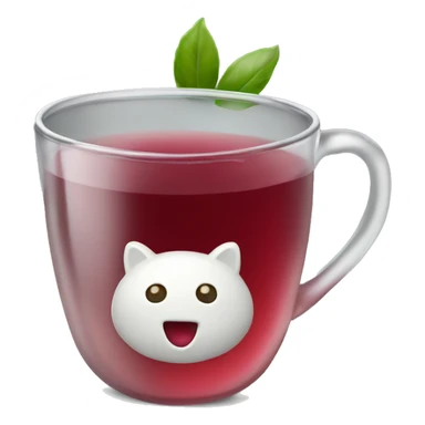 cranberry tea sticker