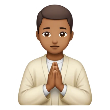 bonhomme qui prie  sticker