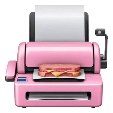 spam meat fax machine sticker
