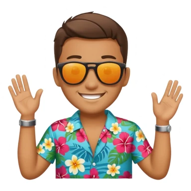 Summer vibes sticker