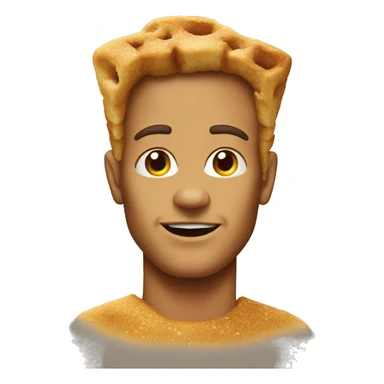 cinnamon toast crunch with realistic face sticker