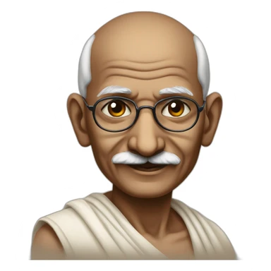 Mohandas karamchand gandhi as don sticker