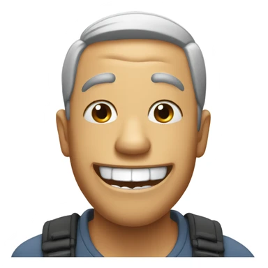 Flabbergasted laughter  sticker