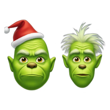 grinch and tesla sticker