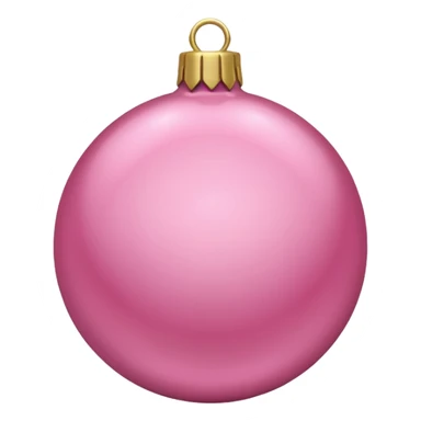 pink christmas ornament imperial style  sticker