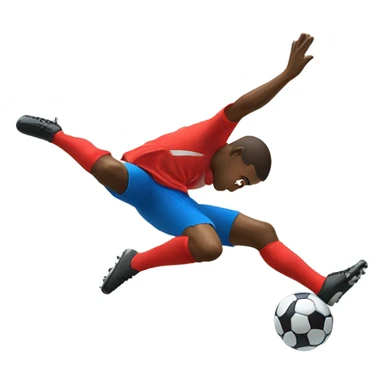 Football player found bycicel kick sticker