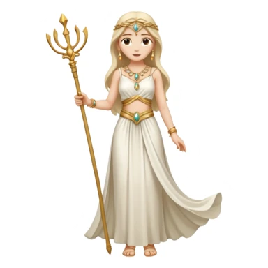 diosa tanit de cuerpo completo sticker