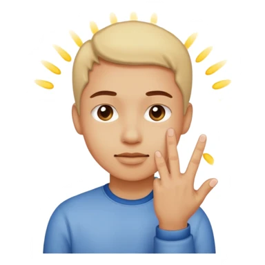 Rubbing fingers together asking for money sticker