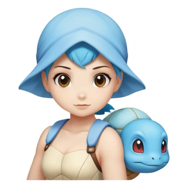 Hot girl Squirtle sticker