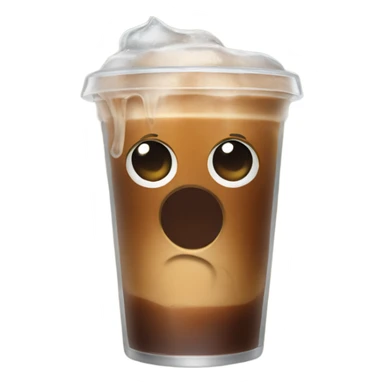 iced coffee sticker