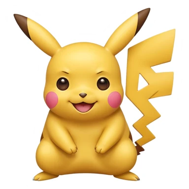 Pikachu emoji sticker