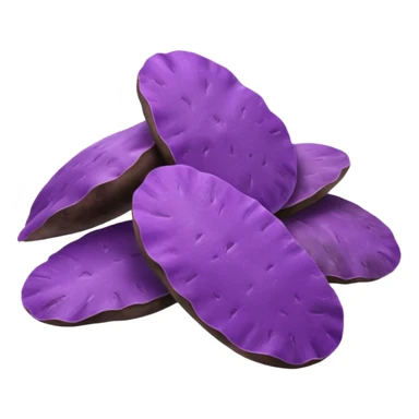 purple potato chips sticker