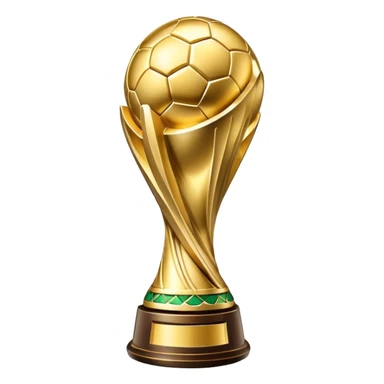 FIFA World Cup trophy sticker