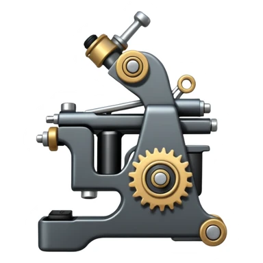tattoo machine sticker
