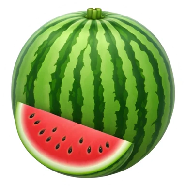 Watermelon sticker