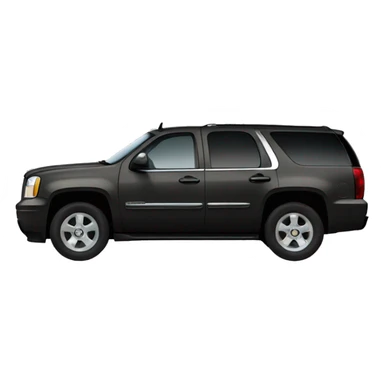 Black yukon gmc  sticker