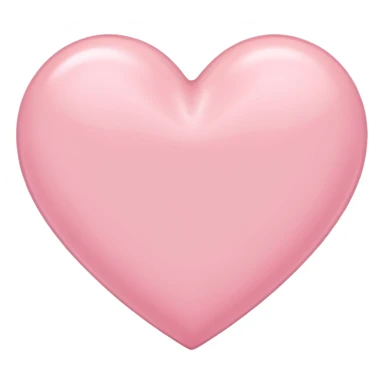 a pastel pink heart sticker