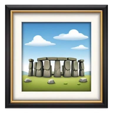 Stonehenge Emoji sticker