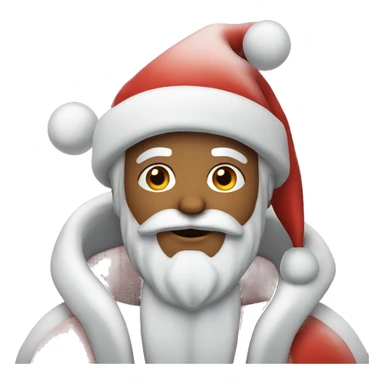aethetic santa claus sticker