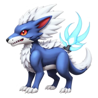 Darkrai-Gatomon-Sergal-Vernid-Protogen-Fakémon-Pokémon-creature  sticker