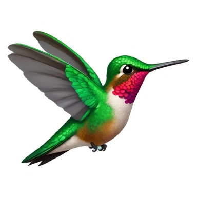hummingbirds sticker