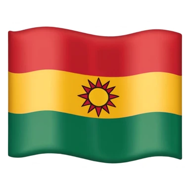 Create a Kurdistan flag  sticker
