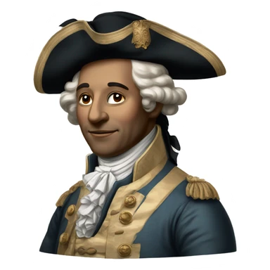 18th century noble person sticker