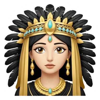 Isis from Egyptian Gods sticker