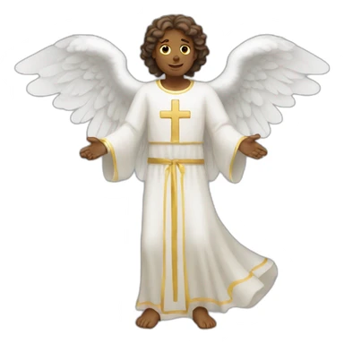biblical angel sticker
