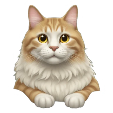 Cat with high hills sticker