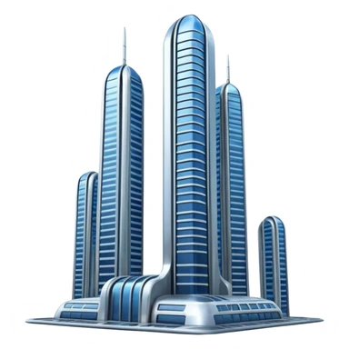 Flying Skyscraper sticker