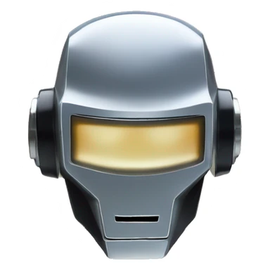 Basslines LED DaftPunk-style robot talk box sticker
