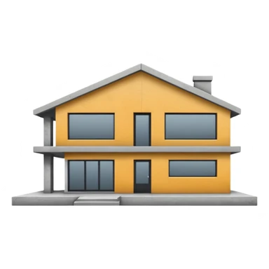 concrete house sticker