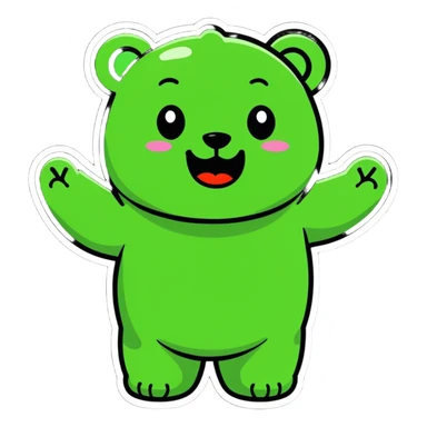 yummy g  be i sticker