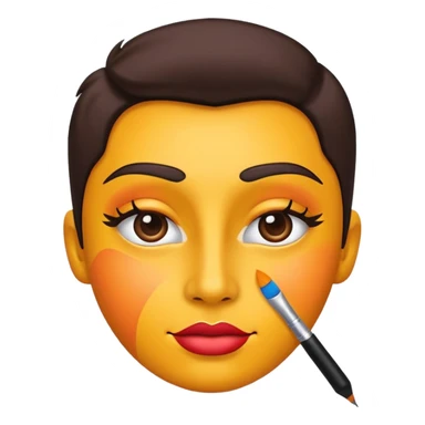 Maquiagem artística sticker