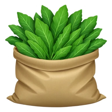 bagged greens sticker