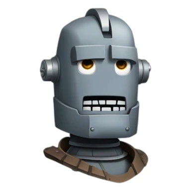 iron giant sticker