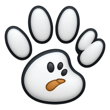 mac os icon paw cat cursor sticker