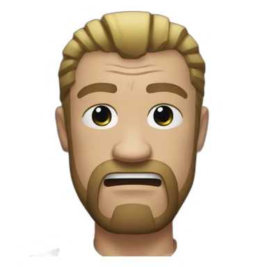 Triple h saying sorry sticker