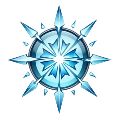 shattered glass sticker